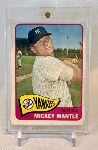 1965 topps baseball - 1965, mickey
